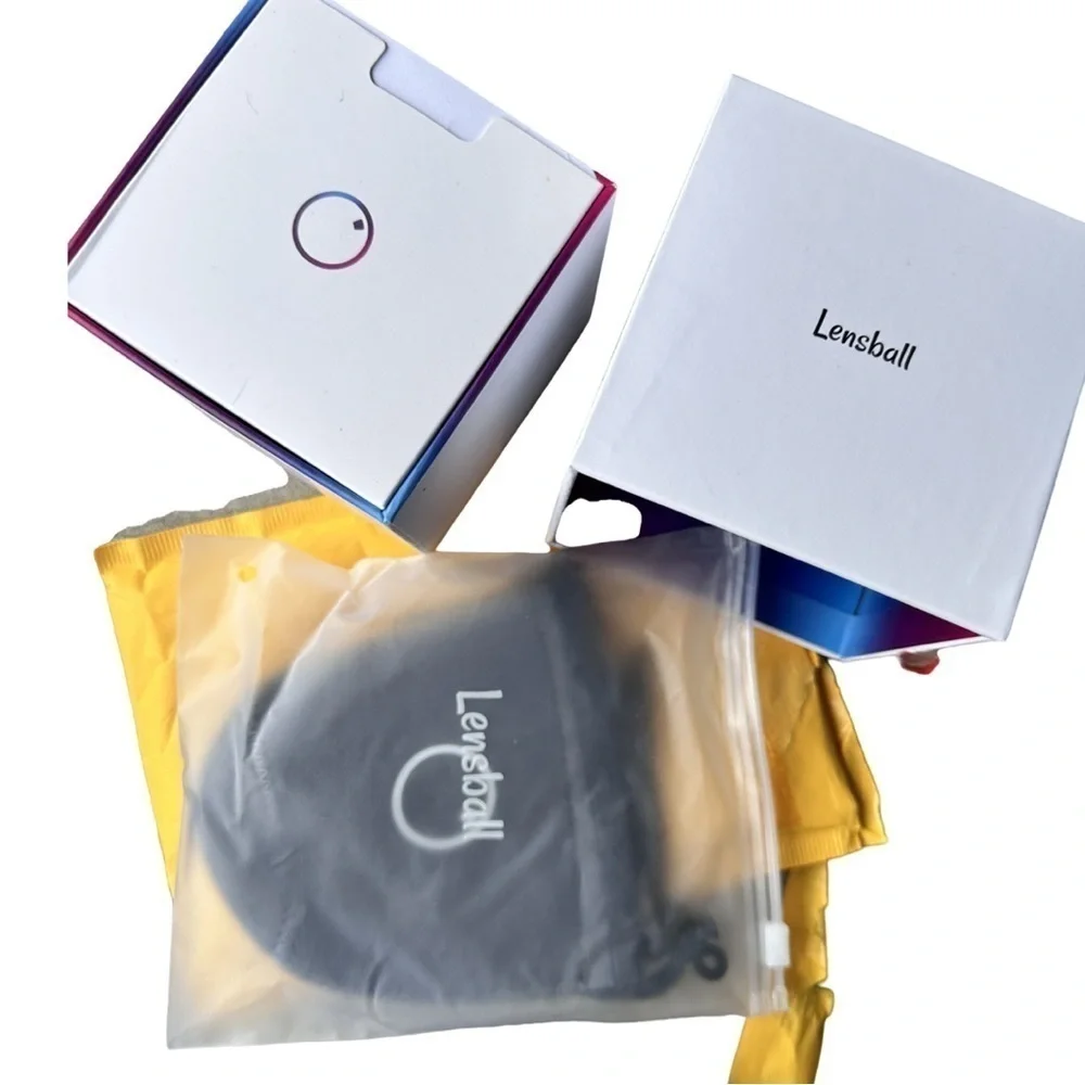 Lensball Pocket60mm,K9 Clear Crystal Ball photo Sphere + Microfi…